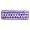 USB Keyboard Mouse 2.4G Wireless 68 Keys Low Consumption Retro