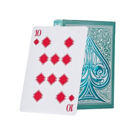 Classic Magic Poker Cards Playing Cards,Classic Trick Cards for Beginner to Professional,Magic Tricks Tool for Party and Game (Cyan)