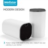 Universal Knife Block for Kitchen, WELLSTAR Knife Holder without Knives,