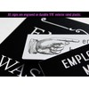 Employees Must Wash Hands Sign (Black)