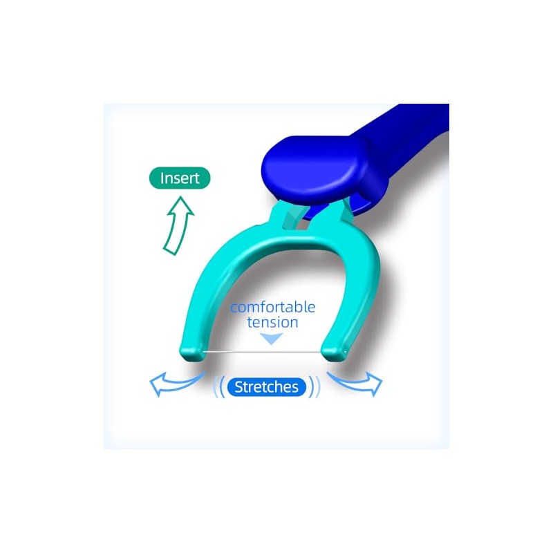T.Smile Evolutionary Clean - Flosser dental extra fuerte, cabezales de