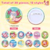 Giegxin 60 Pcs Axolotl Party Favors Cartoon Axolotl Birthday Decorations
