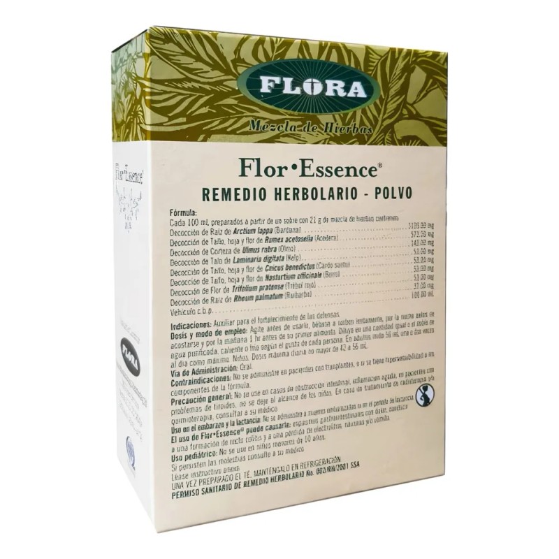 Suplemento Flor Essences 63 G Polvo Flora Herbolario