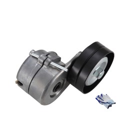 ATPPCCE 5072440AC Drive Belt Tensioner Assembly With Pulley For 2005-2006 Liberty Limited Sport 2.8L OE#5072440AB 5066936AA 05072440AB