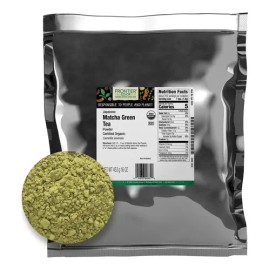 Té Verde Matcha Orgánico Japonés en Polvo Frontier Co-op, 454 Gramos                                                                                  
