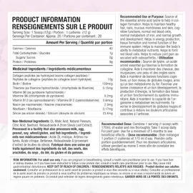 Purely Inspired Collagen Powder, Purely Inspired Collagen Peptides Powder, Beauty, Supports Skin, Hair and Nail, Joint Pain Support, Mixed Berry, 20 Servings