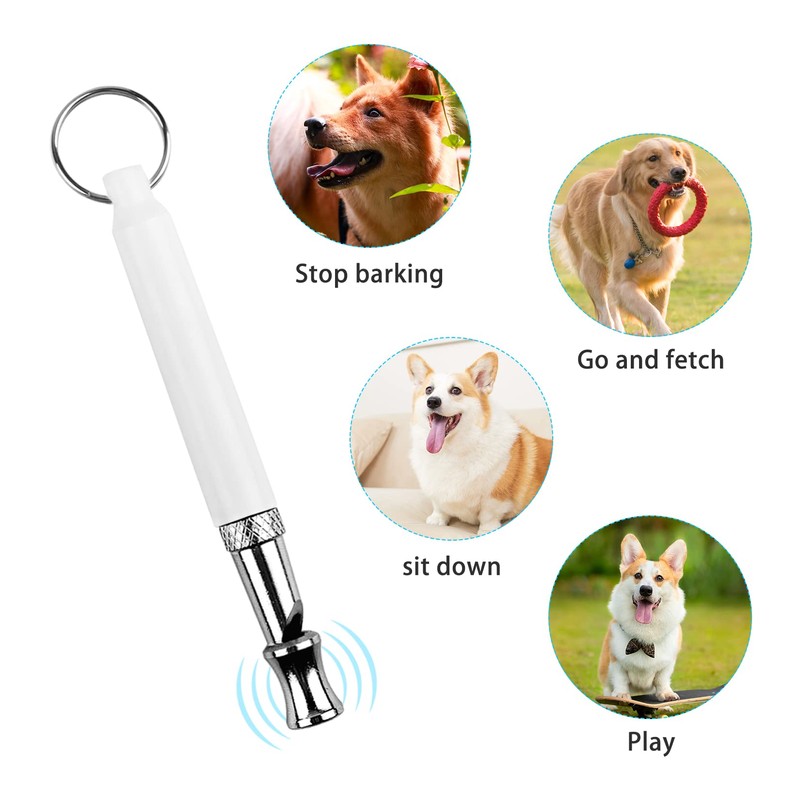Dog Whistle to Stop Barking Neighbors Dog, 2 Pcs Adjustable