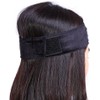 Banda para el Cabello Peluca Grip Terciopelo Ajustable Flexible Sujetar