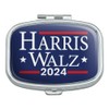 Harris Walz 2024 Rectangle Pill Case Trinket Gift Box
