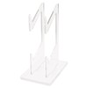 Transparent Acrylic Game Controller Stand Holder, Double-Layered Gaming Controller Holder
