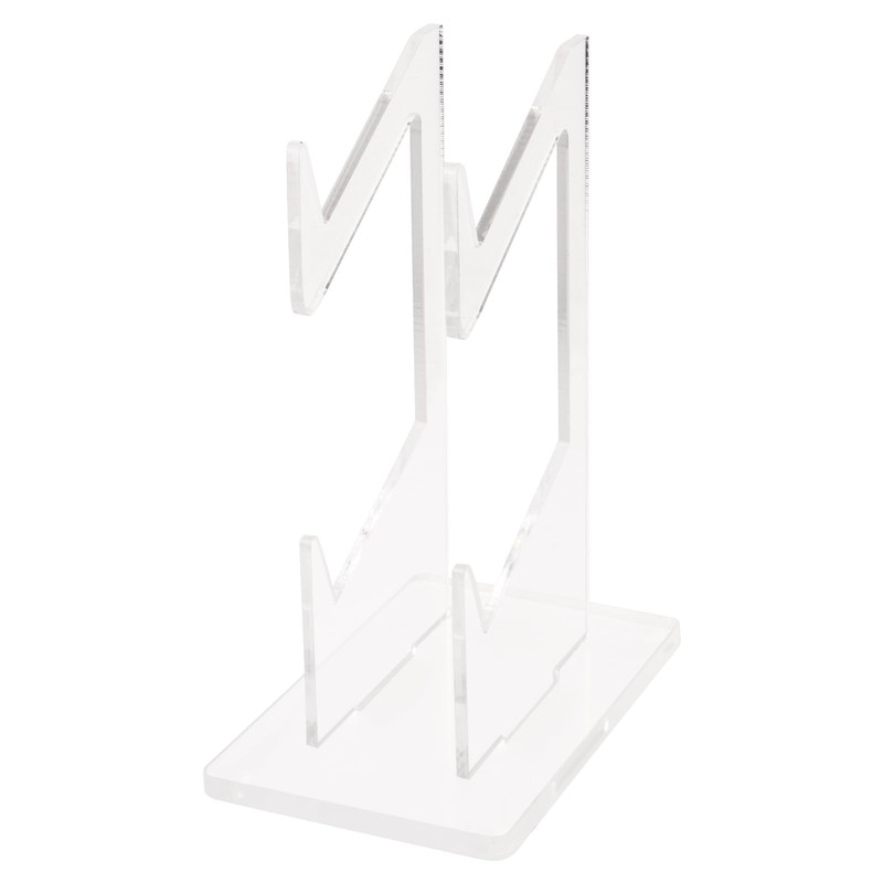 Transparent Acrylic Game Controller Stand Holder, Double-Layered Gaming Controller Holder