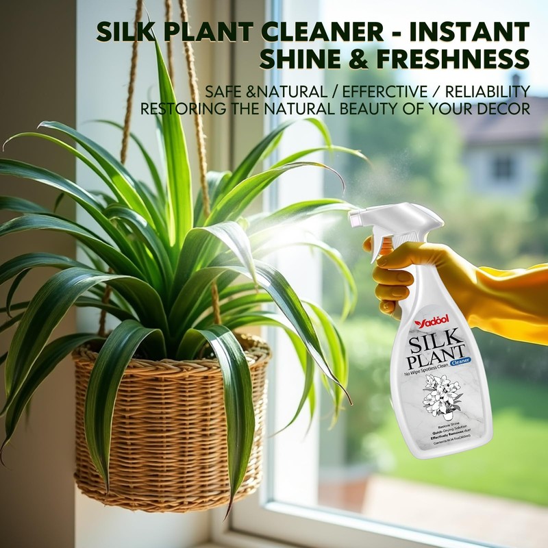Silk Plant Cleaner Spray No Wipe - Artificial Plant &