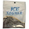 long shank fishing hook available in sizes 5/0, 4/0, 3/0,