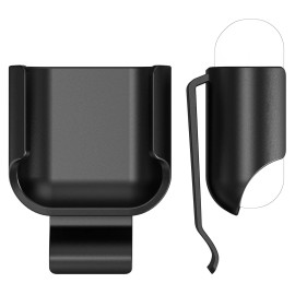 Geekria 2 Pack Earbuds Case Ultra Light Belt Clip Pocket Holder for AirPods 1, 2