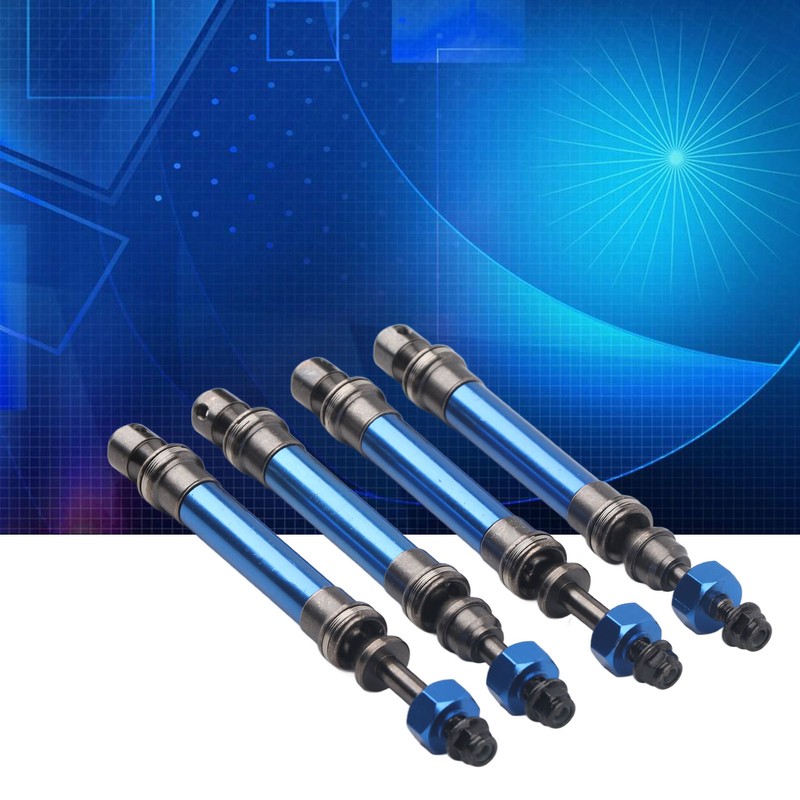 4Pcs CVD Front Rear Drive Shaft Metal Transmission Axle for