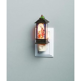 Fontanini by Roman, Holy Family, Night-Light, Plug in, Handmade in Italy, Designed and Manufactured in Tuscany, Polymer, Hand Painted, Italian, Detailed