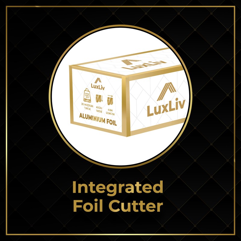 Extra Wide Aluminum Foil Roll Heavy Duty – 18in x