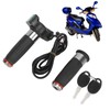 1 Pair Throttle Handle Grip Handlebar Left Right Twist Throttle