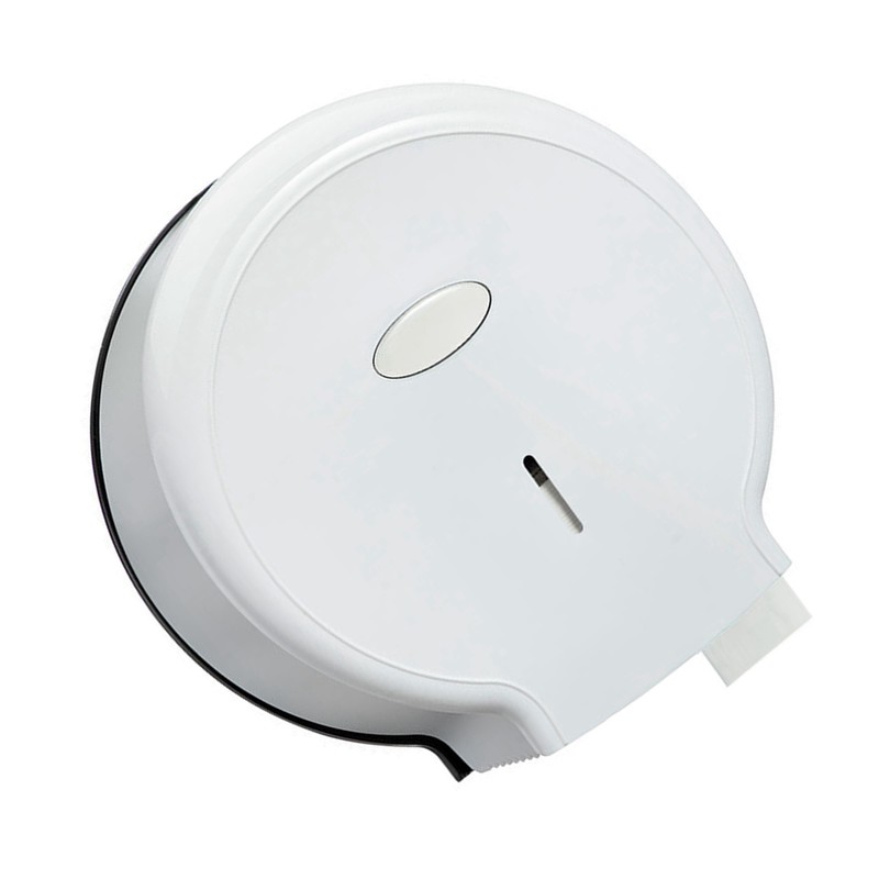 Jumbo Toilet Paper Roll Dispenser Punch Free Waterproof Wall Mount