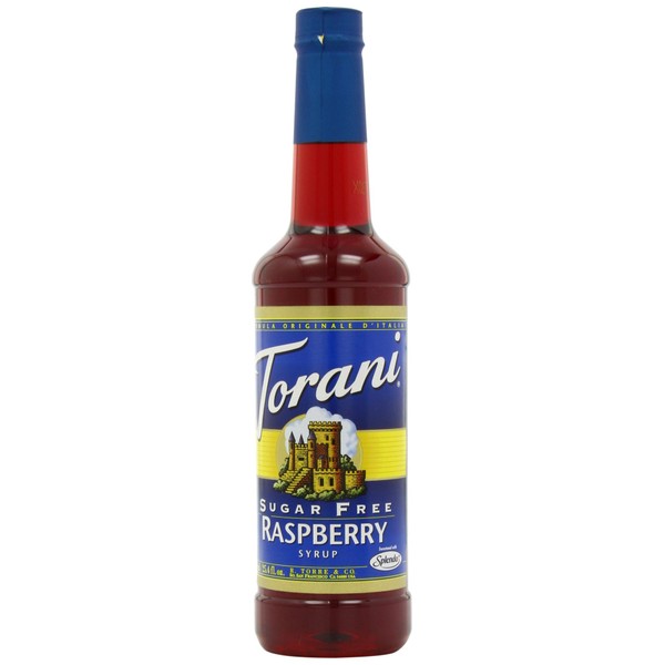 Torani Sugar-Free Syrup, Raspberry, 25.4-Ounce Bottles (Pack of 3)