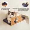 LIORCE Cat Wall Shelves, Creative Design Cat Shelf with Peephole,