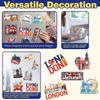 Raheem 15 Pcs London Fridge Magnets Set Iconic London Souvenirs
