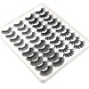 HANSPY False Eyelashes, Fluffy Crossed Faux Mink Eyelashes, 4 Styles,