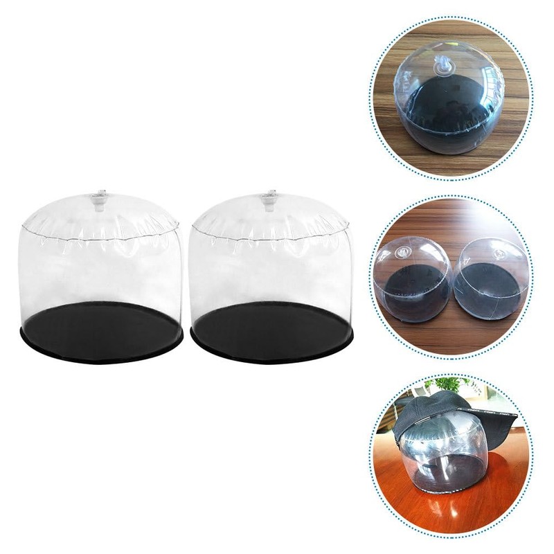 IMIKEYA Clothes Stand 2 Pieces Inflatable Hat Holder Hat Support