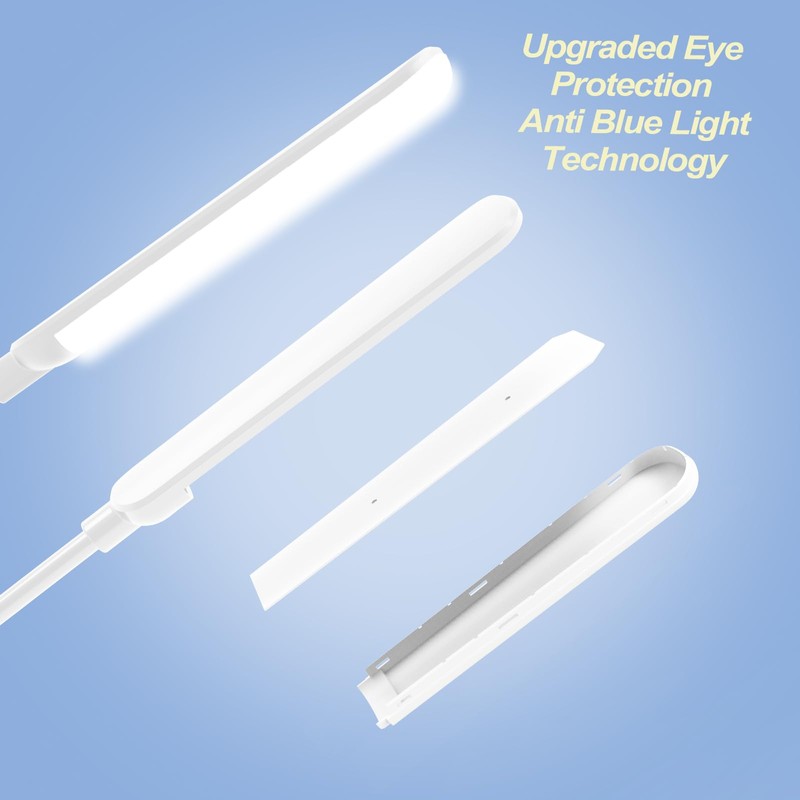 White LED Floor Lamp, 18W 1800lm Super Bright Dimmable Floor