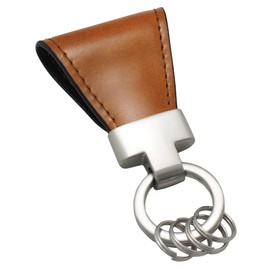 [Vintage Revival Productions] KeyClip Cordovan Leather Magnetic Key Holder Key Case Made in Japan, Camel