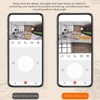 Dual Lens Security Camera 360 Degree Panoramic WiFi Indoor Surveillance