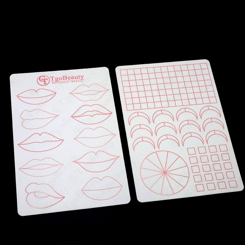 TgoBeauty Realistic Silicone Lip Training Pad with 10 Different Lip