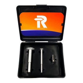 Rotary Thread Repair Kits - Faster & Easier to Chase, Restore & Clean Internal or External Threads, All in One Universal Thread Files Set, Inch, Metric, Grooves, Glands, Acme & Buttress