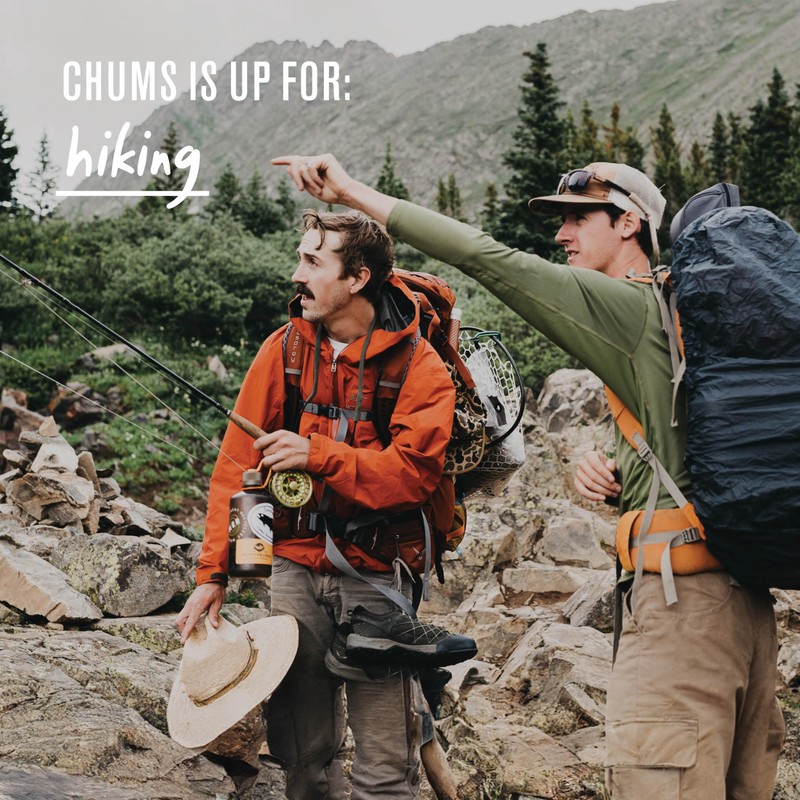 Chums Men's Standard Original Cotton Retainer, Black/Gray Stripe, One Size