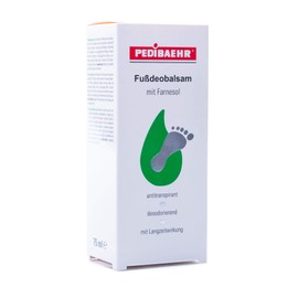 Pedibaehr FuÃdeobalsam mit Farnesol, bei FuÃschweiÃ und FuÃgeruch, 75 ml