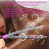 Anion LED Electric Ceramic Infrared Hair Straightener Hairdressing Tool