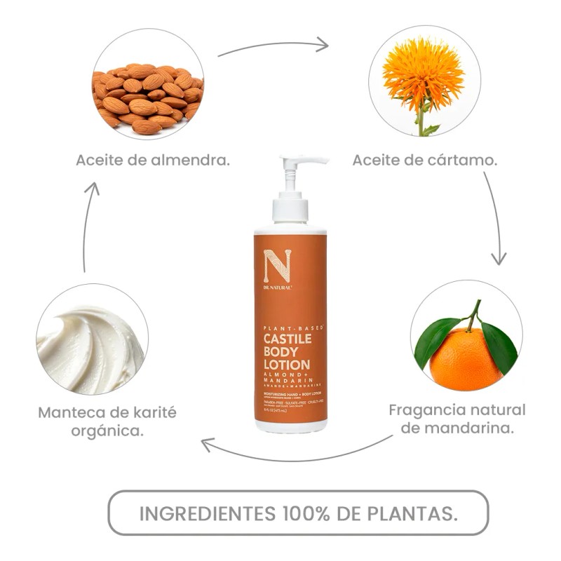 Dr. Natural Crema Corporal Hidratante Orgánica Y Natural
