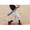 GP Baseball Batting Practice Balls, Perforated, Polyethylene, Fluorescent Green, 2.8