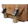 DURAGADGET Tan Brown Large Canvas Bag With Adjustable Storage Compartments