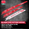 10-Piece Ultimate Reciprocating Saw Blade Set, Premium 6 & 8