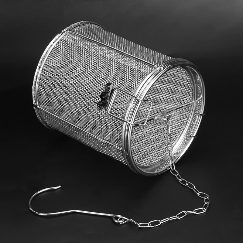 Zerodis Stainless Steel Tea Strainer Soup Spices Separated Basket Filter