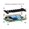 Heatsink with Thermal Tapes, Aluminum Heatsink Cooler for Raspberry Pi