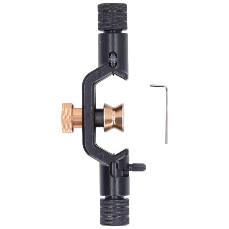 Double Head Cable Stripper Aluminum Alloy Adjustable Armoured Fiber Optic