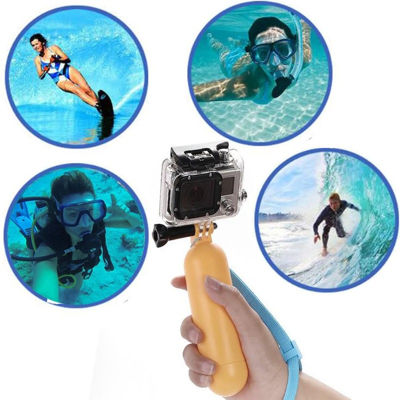Walway Floating Hand Grip Floaty Handheld Monopod for GoPro Hero