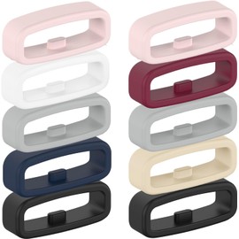 Replacement Fastener Ring for Garmin Vivoactive 5, Vivoactive 3, ForeAthlete 55, Venu SQ2, Venu SQ, Venu 2 Plus, Approach S40, D2 Air X10, VivoMove Style Bands, Silica Replacement Fastener Ring for