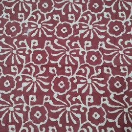 Cotton Cloth Napkins Pack of 6 Hand Block Print Hand Made Size 20X20 Inch Printed Home Decor Indian Eco Friendly Mix Lot Dinner Napkins (Red)