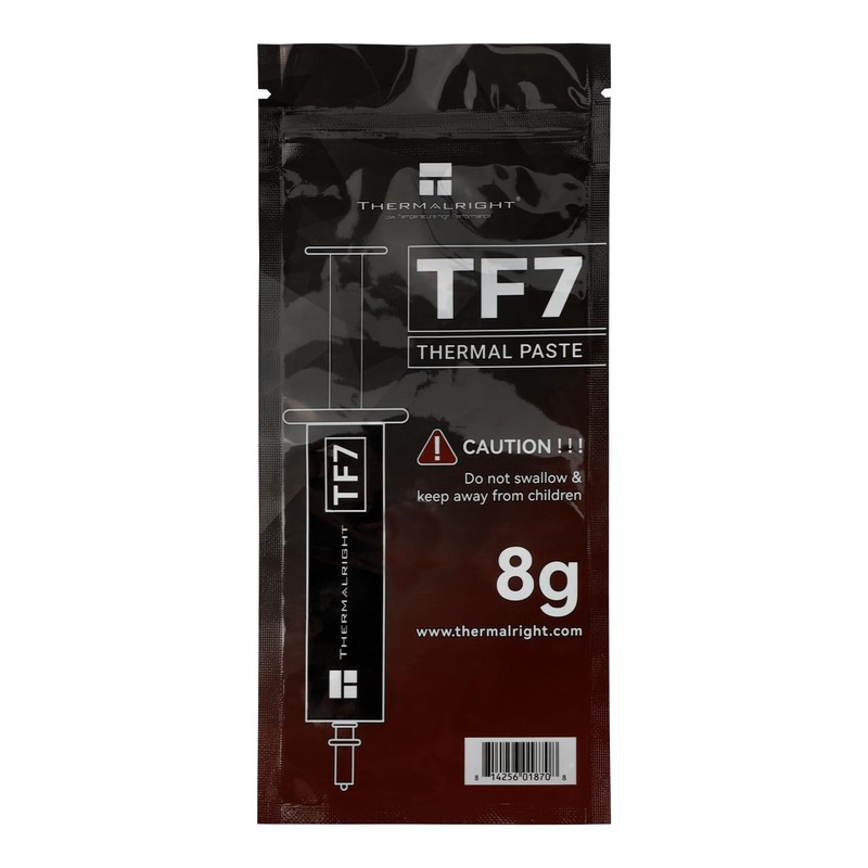 Thermalright TF7 8g Thermal Paste Compound for CPU/GPU/All Coolers,Thermal Conductivity
