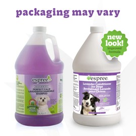 Espree Calming Lavender Dog Conditioner, Soothing Pet Conditioner with Lavender & Chamomile for Stress Relief, Moisturizing & Conditioning, Ideal for Dogs with Sensitive Skin, Fresh Scent, Gallon