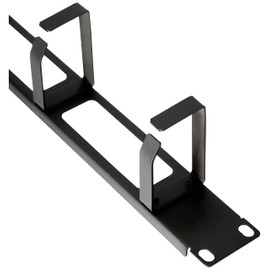 Delock 19 inch cable management panel with 3 openings and 4 brackets