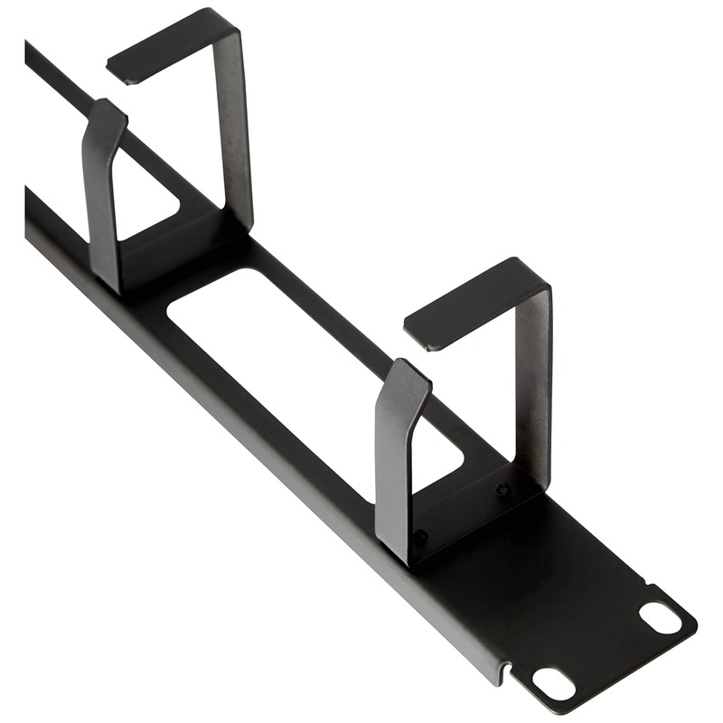 Delock 19 inch cable management panel with 3 openings and